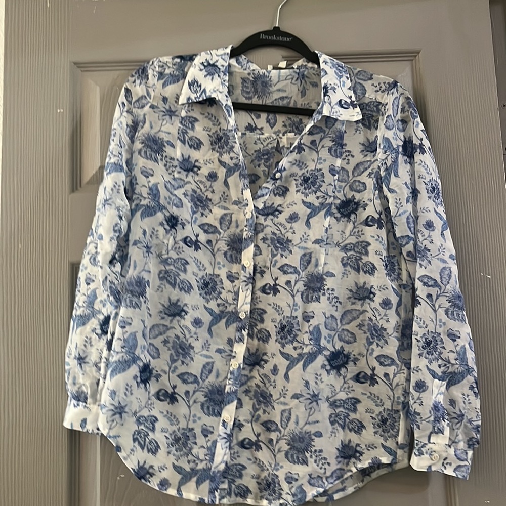 Joie linen blouse size xs